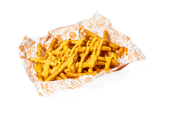 Loaded fries – Cheesy