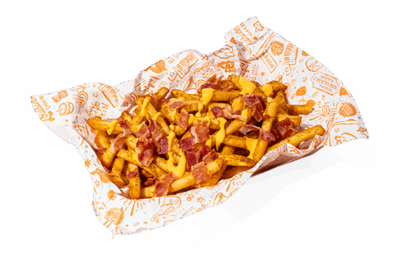 Loaded fries – Cheese&Bacon