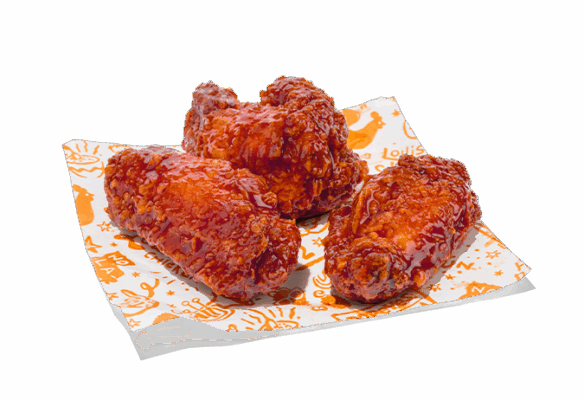Red Hot Honey Glazed Wings – 3 db