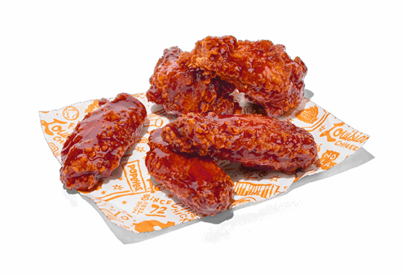 Red Hot Honey Glazed Wings – 5 db